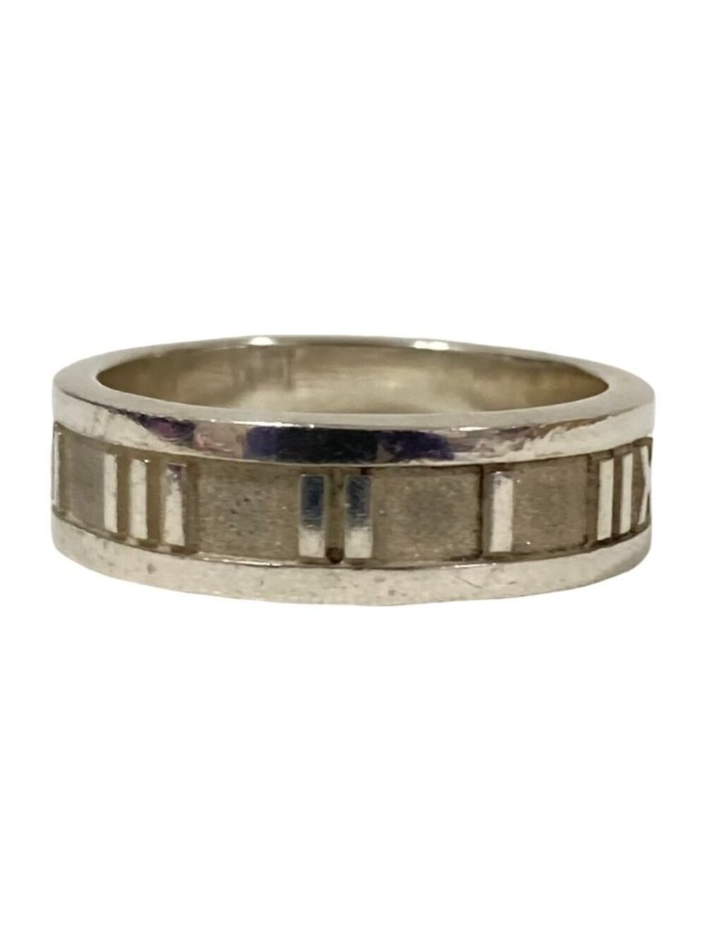 Tiffany & Co Atlas Ring 925 Sterling Silver